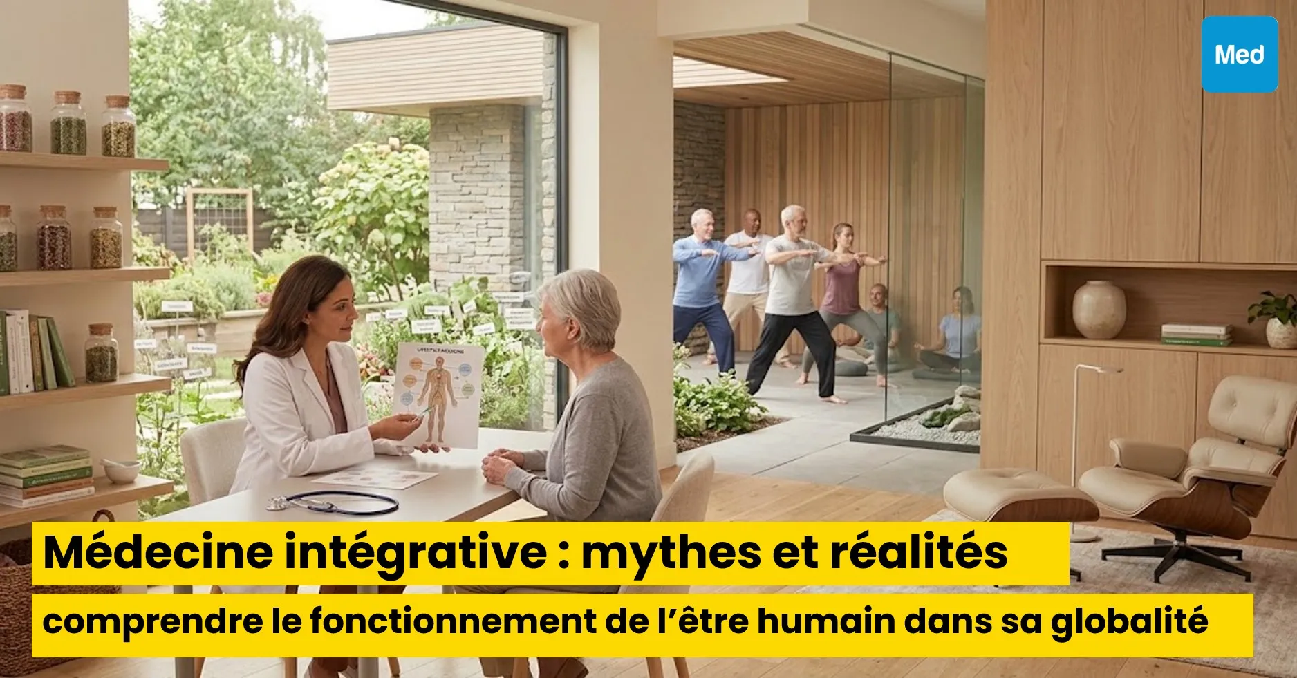Médecine intégrative : mythes et réalités, comprendre le fonctionnement de l’être humain dans sa globalité
